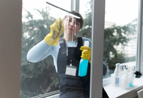 Nettoyage de vitres intérieures et extérieures à Monthois